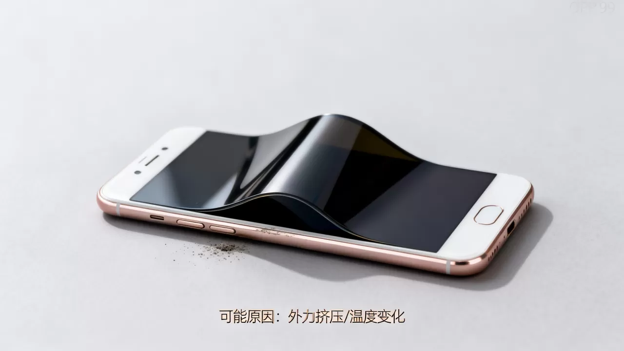 oppor9手机弯了是什么原因,OPPO R9屏幕弯曲故障 oppor9手机弯了是什么原因,OPPO R9屏幕弯曲故障