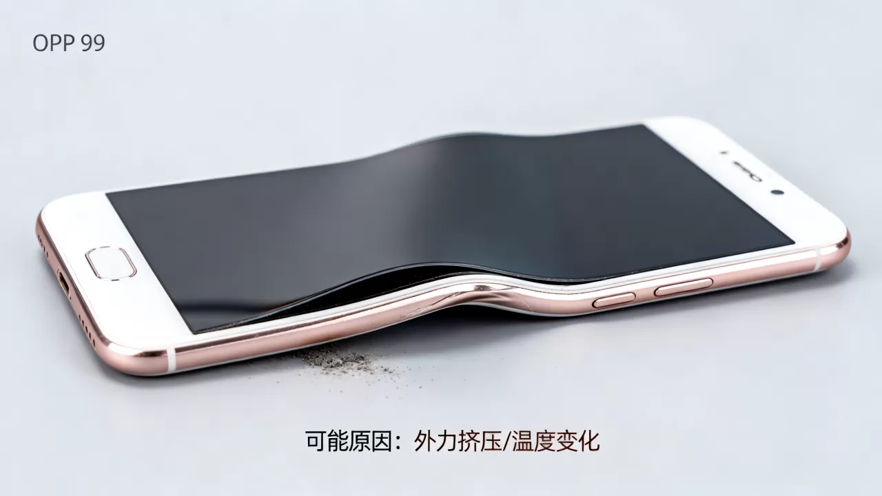 oppor9手机弯了是什么原因,OPPO R9屏幕弯曲故障 oppor9手机弯了是什么原因,OPPO R9屏幕弯曲故障