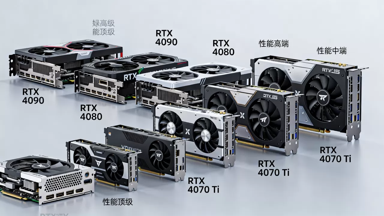 显卡天梯图最新排行，显卡性能天梯图