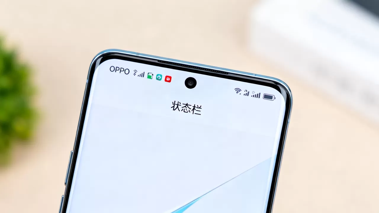 OPPO手机最上面一栏叫什么,OPPO手机顶部状态栏名称 OPPO手机最上面一栏叫什么,OPPO手机顶部状态栏名称