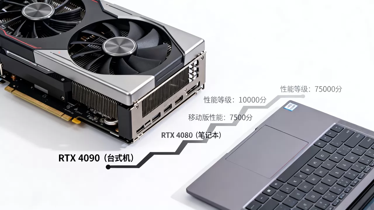 移动桌面显卡对比天梯,笔记本显卡和台式机显卡性能差距 移动桌面显卡对比天梯,笔记本显卡和台式机显卡性能差距