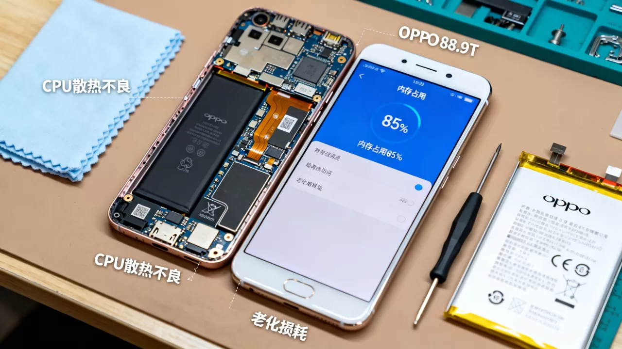 OPPO R829T为什么手机卡?手机卡顿原因及解决 OPPO R829T为什么手机卡?手机卡顿原因及解决
