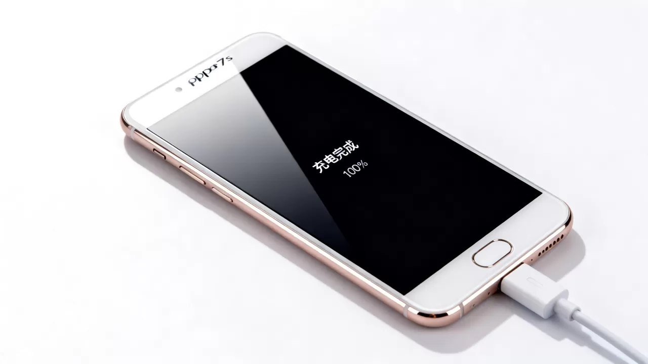 oppor7s充电满了显示什么 oppor7s充电满了显示什么