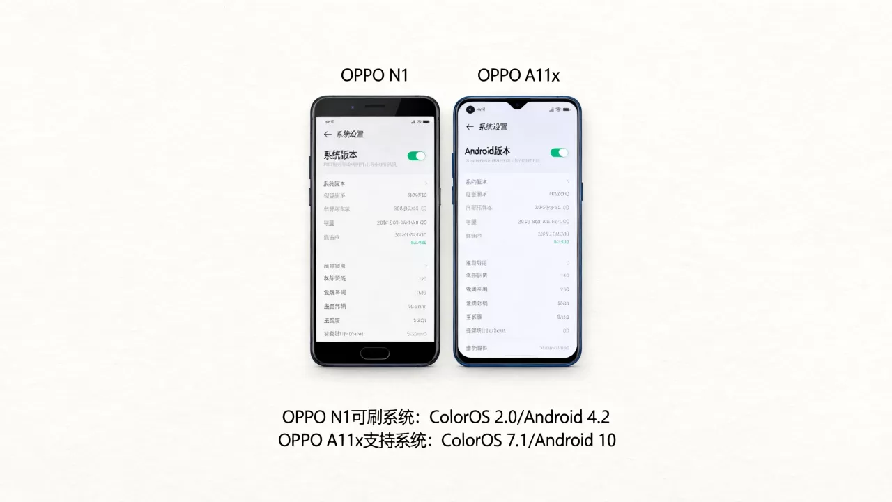 oppon1可以刷什么区别,OPPO A11x支持哪些系统版本 oppon1可以刷什么区别,OPPO A11x支持哪些系统版本