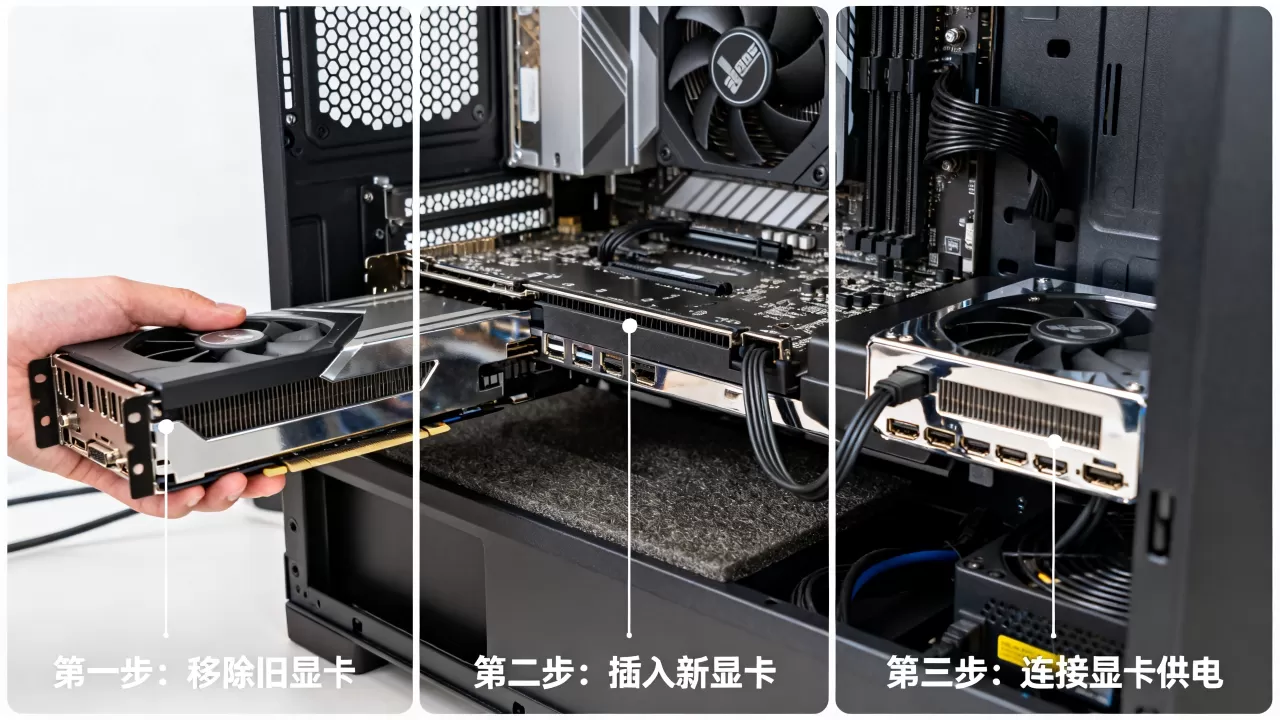 主机怎么加显卡，电脑主机升级显卡教程