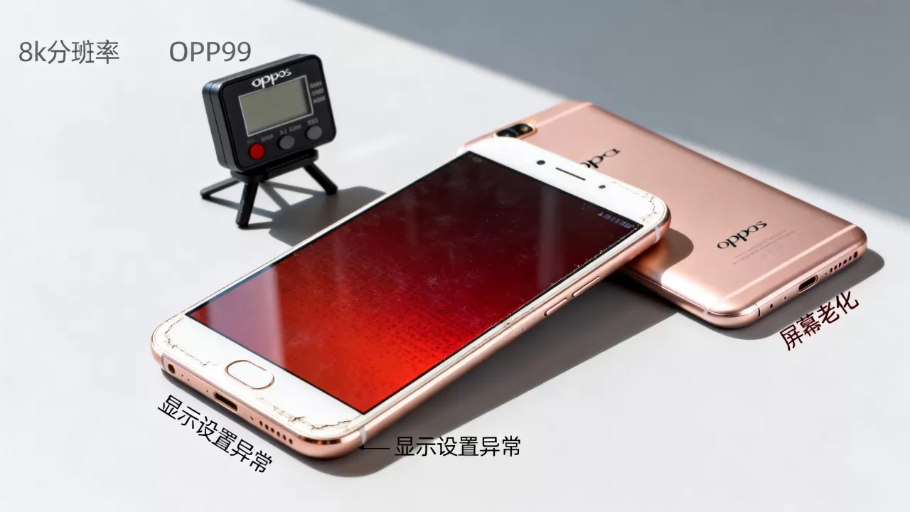 OPPOR9s屏幕为什么发红，手机屏幕发红是什么原因