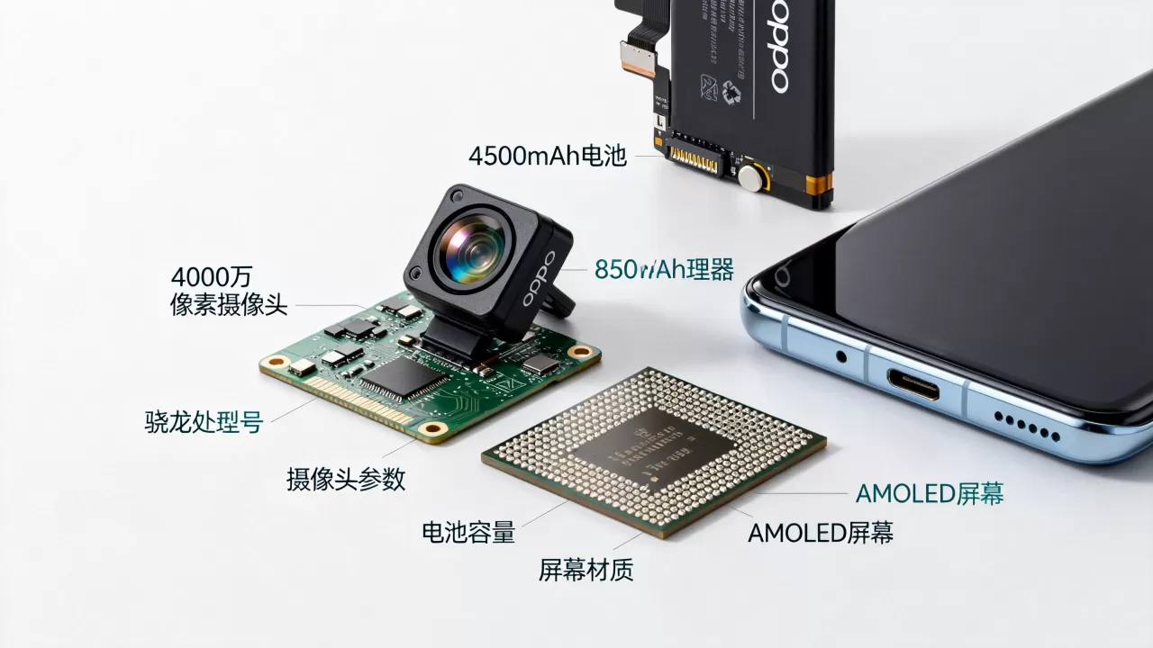 oppo手机用什么硬件,OPPO手机主要硬件配置详解 oppo手机用什么硬件,OPPO手机主要硬件配置详解