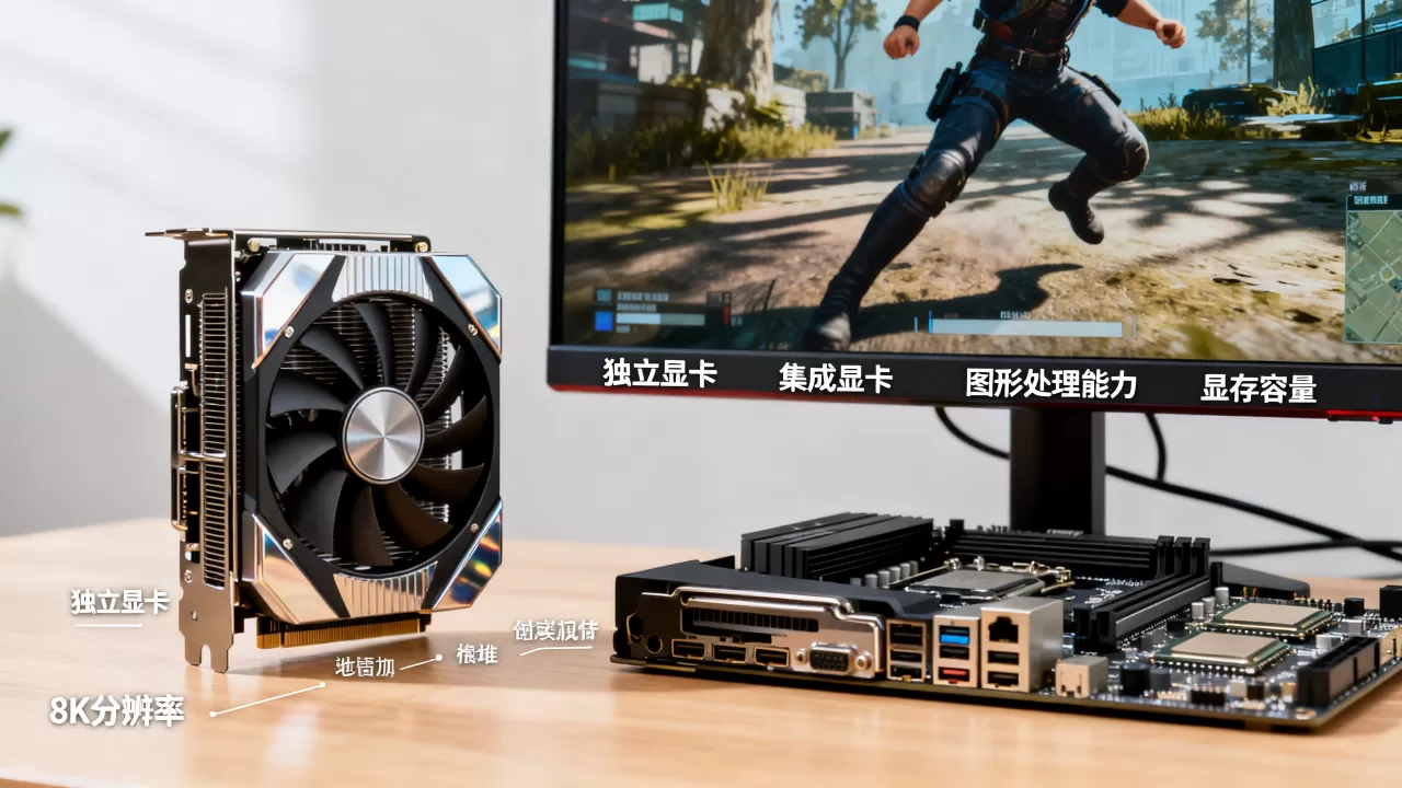 图形显卡能玩游戏吗，独立显卡和集成显卡有什么区别