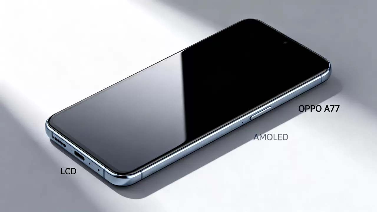 oppoa77用什么屏，oppoa77屏幕材质是amoled还是lcd