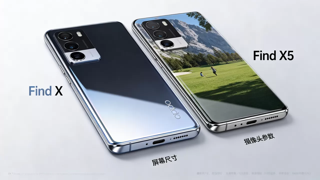 OPPO Find X和Find X5有什么区别？Find系列旗舰对比