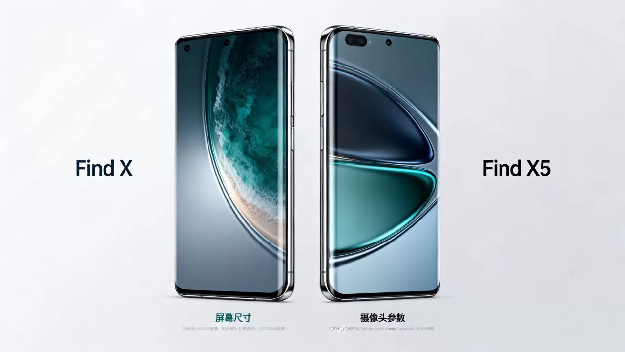 OPPO Find X和Find X5有什么区别？Find系列旗舰对比