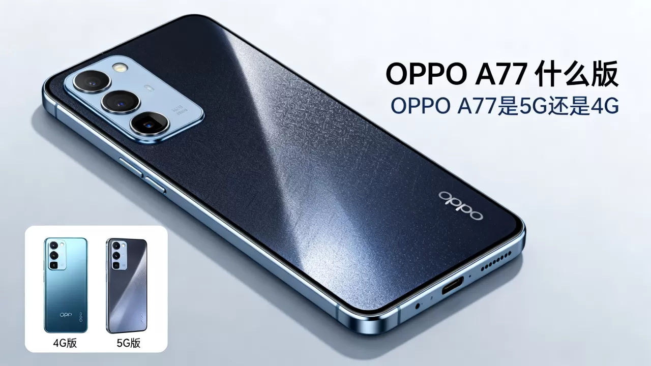 OPPO A77什么版，OPPO A77是5G还是4G