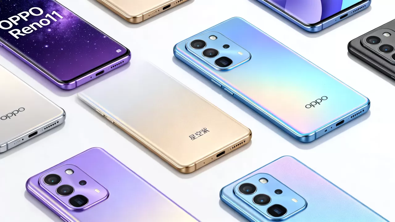 明星用的oppo什么颜色，明星同款OPPO手机颜色