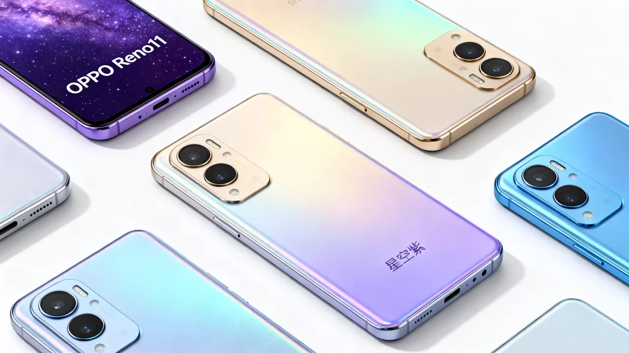 明星用的oppo什么颜色，明星同款OPPO手机颜色