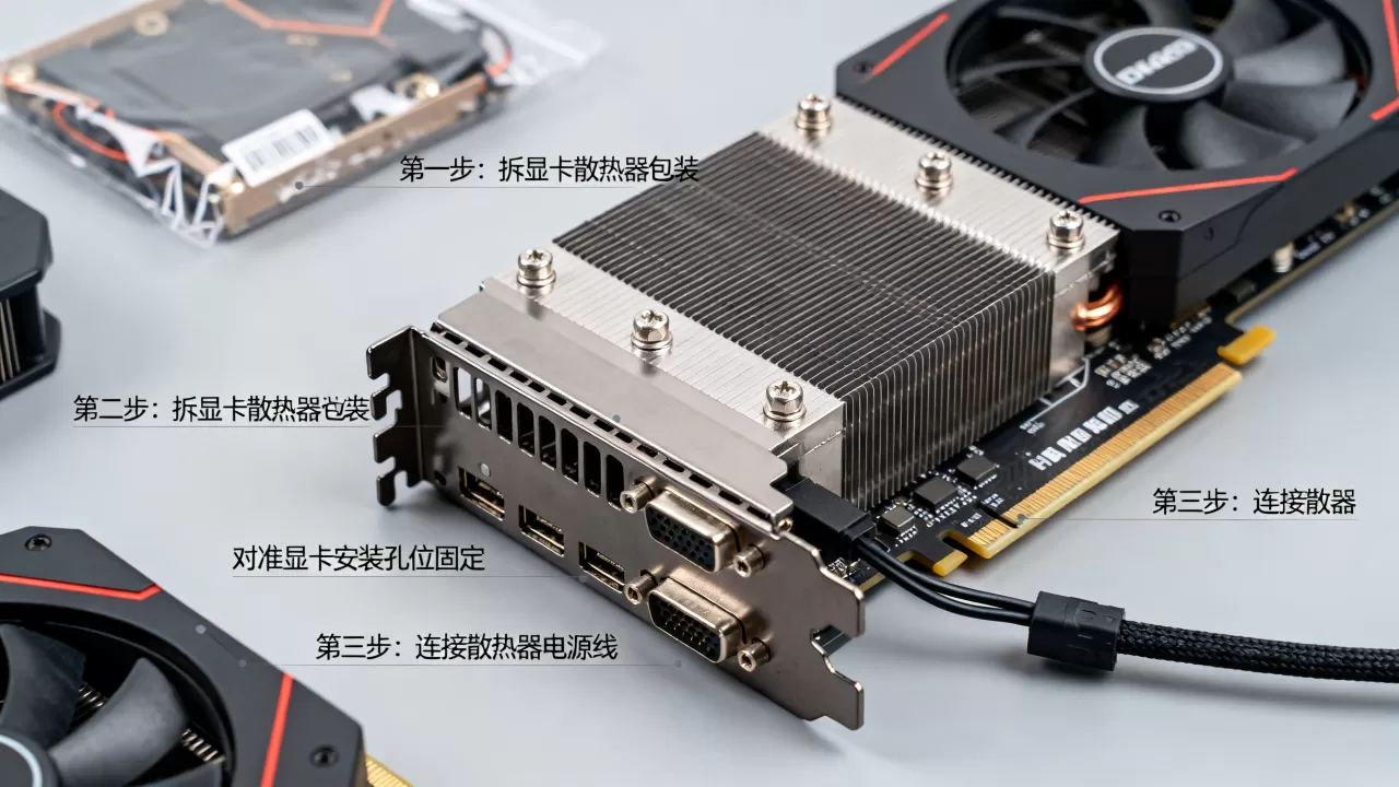 显卡散热器怎么用,显卡散热器安装教程 显卡散热器怎么用,显卡散热器安装教程