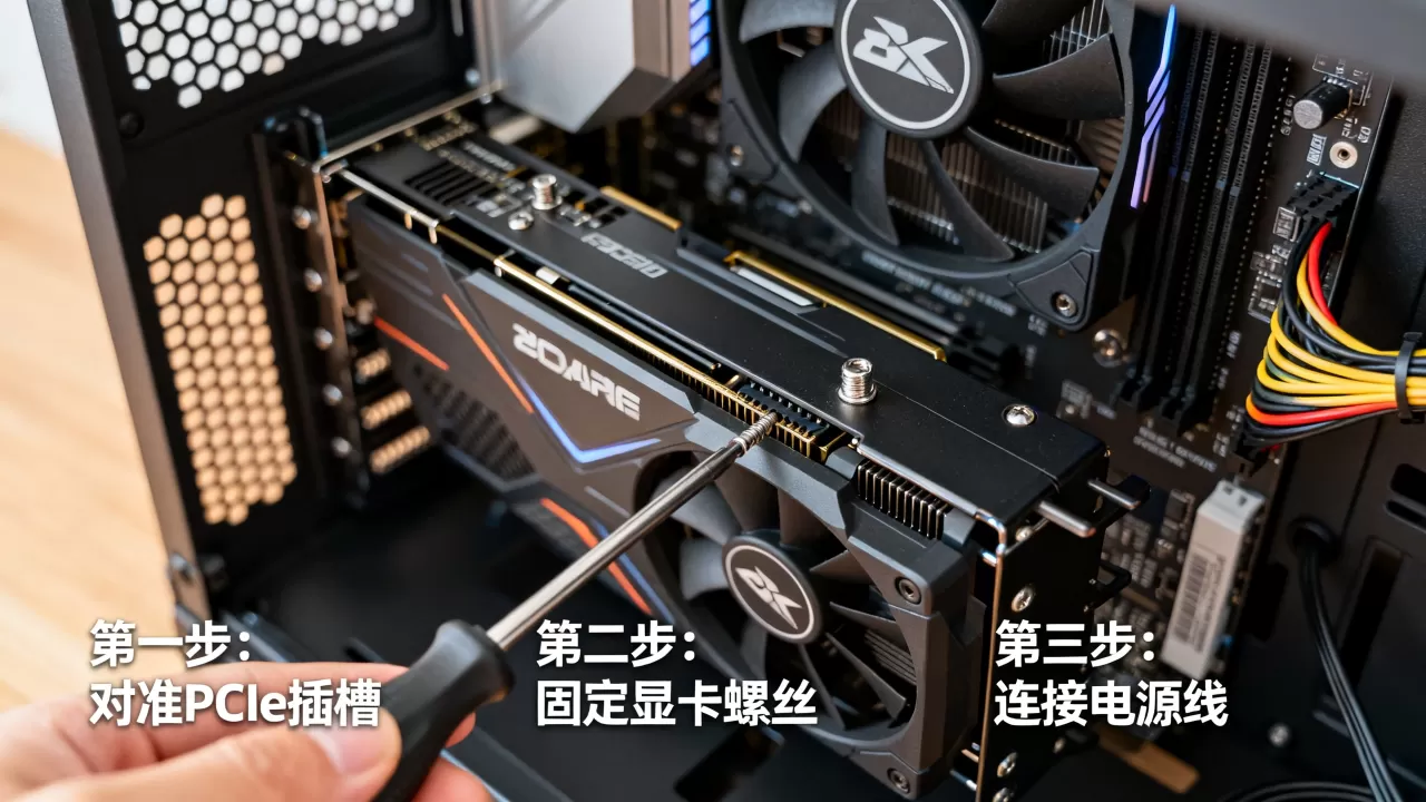 台式机显卡怎么安装?显卡安装视频教程 台式机显卡怎么安装?显卡安装视频教程