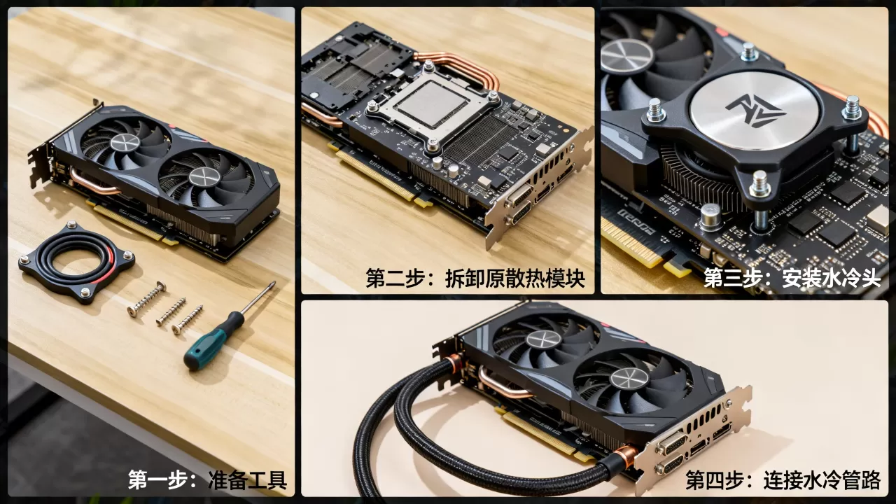 显卡水冷头怎么安装,显卡水冷头安装教程 显卡水冷头怎么安装,显卡水冷头安装教程