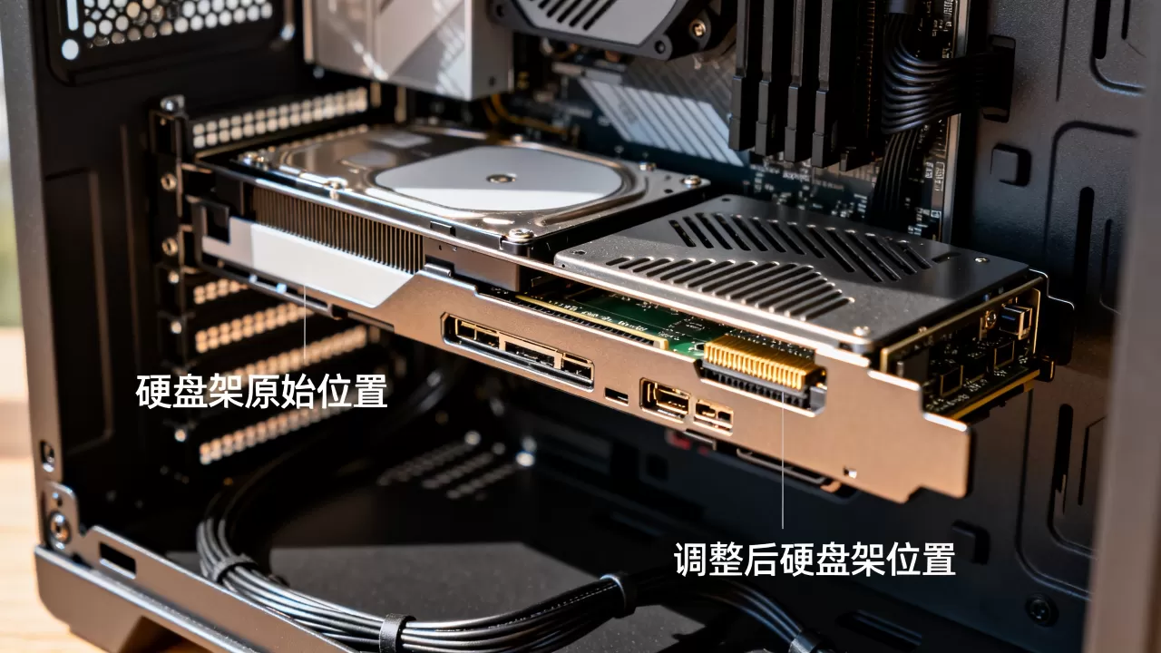 机箱硬盘架挡显卡怎么办?硬盘架挡显卡怎么解决 机箱硬盘架挡显卡怎么办?硬盘架挡显卡怎么解决