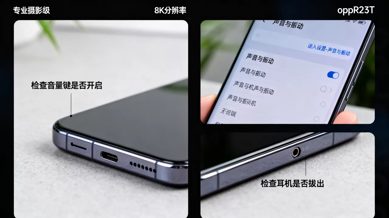 oppor23t为什么没有声音了,手机突然静音没声音怎么解决 oppor23t为什么没有声音了,手机突然静音没声音怎么解决