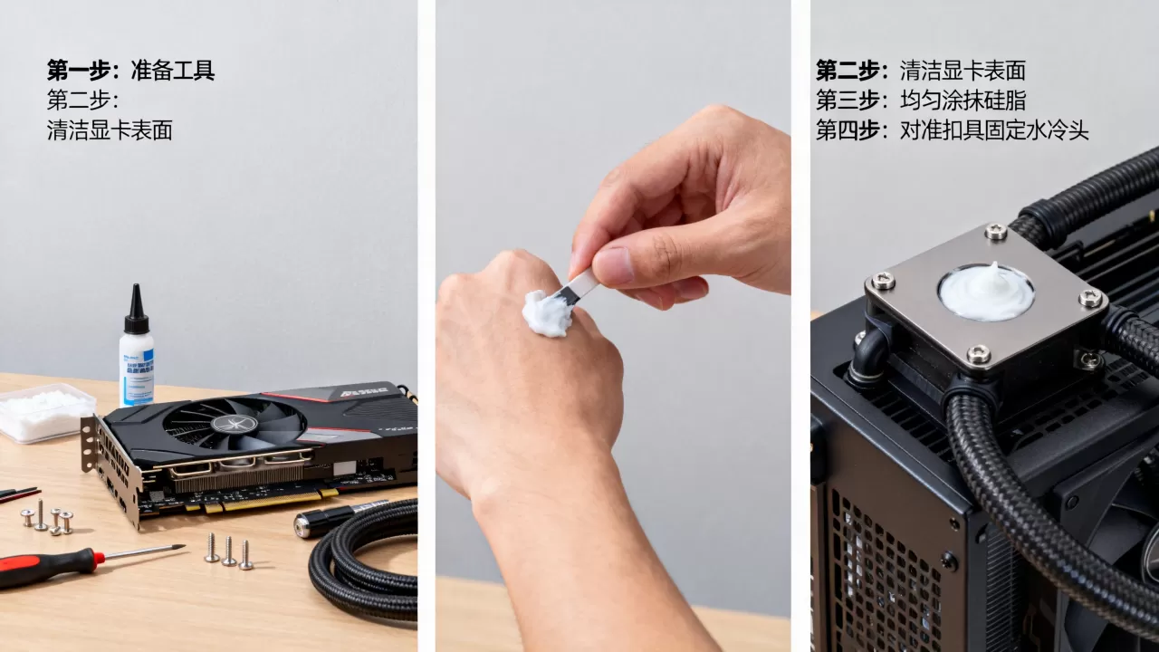 显卡水冷头怎么安装?显卡水冷头安装教程 显卡水冷头怎么安装?显卡水冷头安装教程