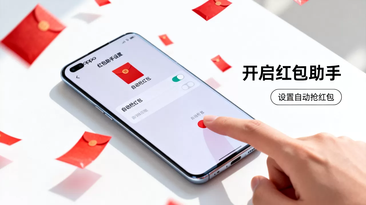 oppo瓦力抢红包为什么不自动抢,oppo手机红包助手设置方法 oppo瓦力抢红包为什么不自动抢,oppo手机红包助手设置方法