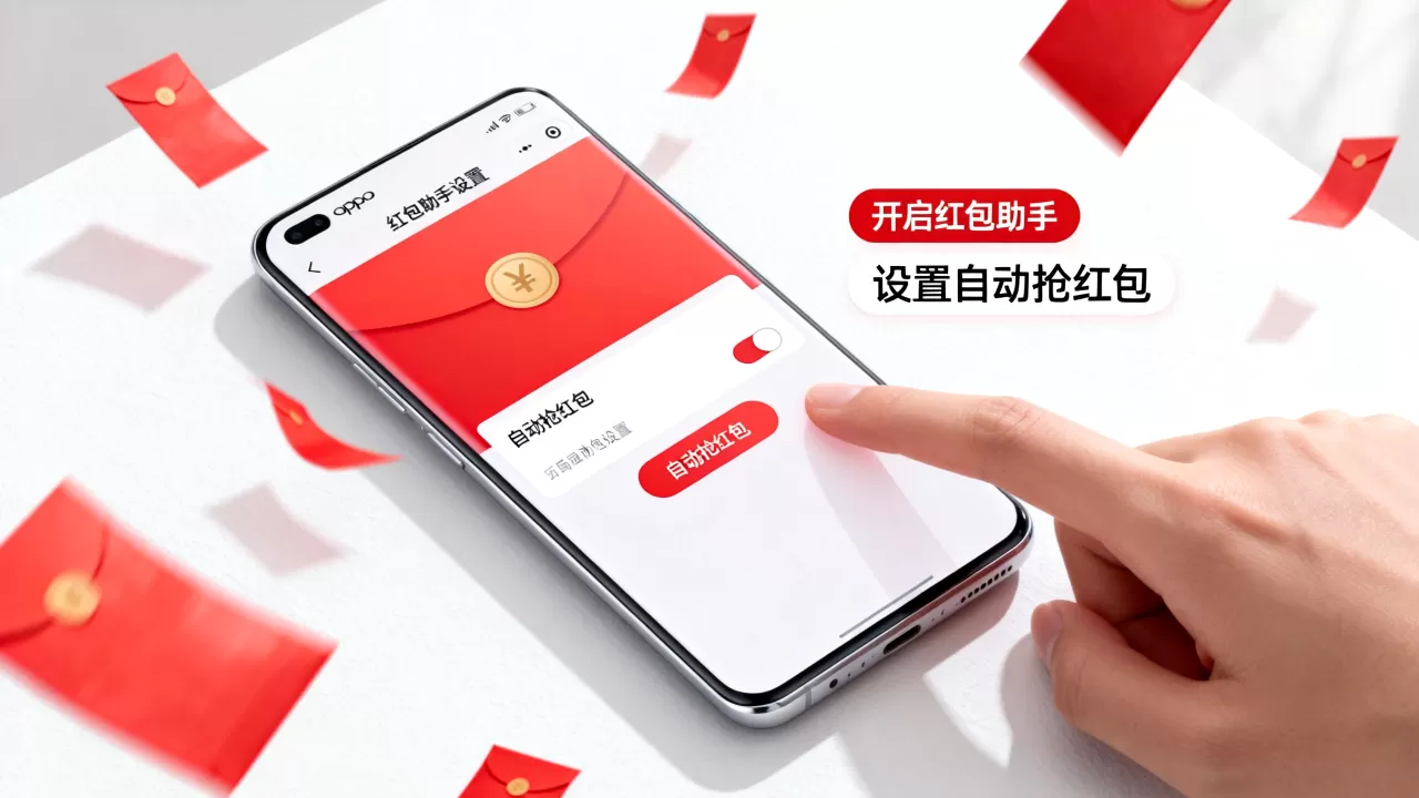 oppo瓦力抢红包为什么不自动抢,oppo手机红包助手设置方法 oppo瓦力抢红包为什么不自动抢,oppo手机红包助手设置方法