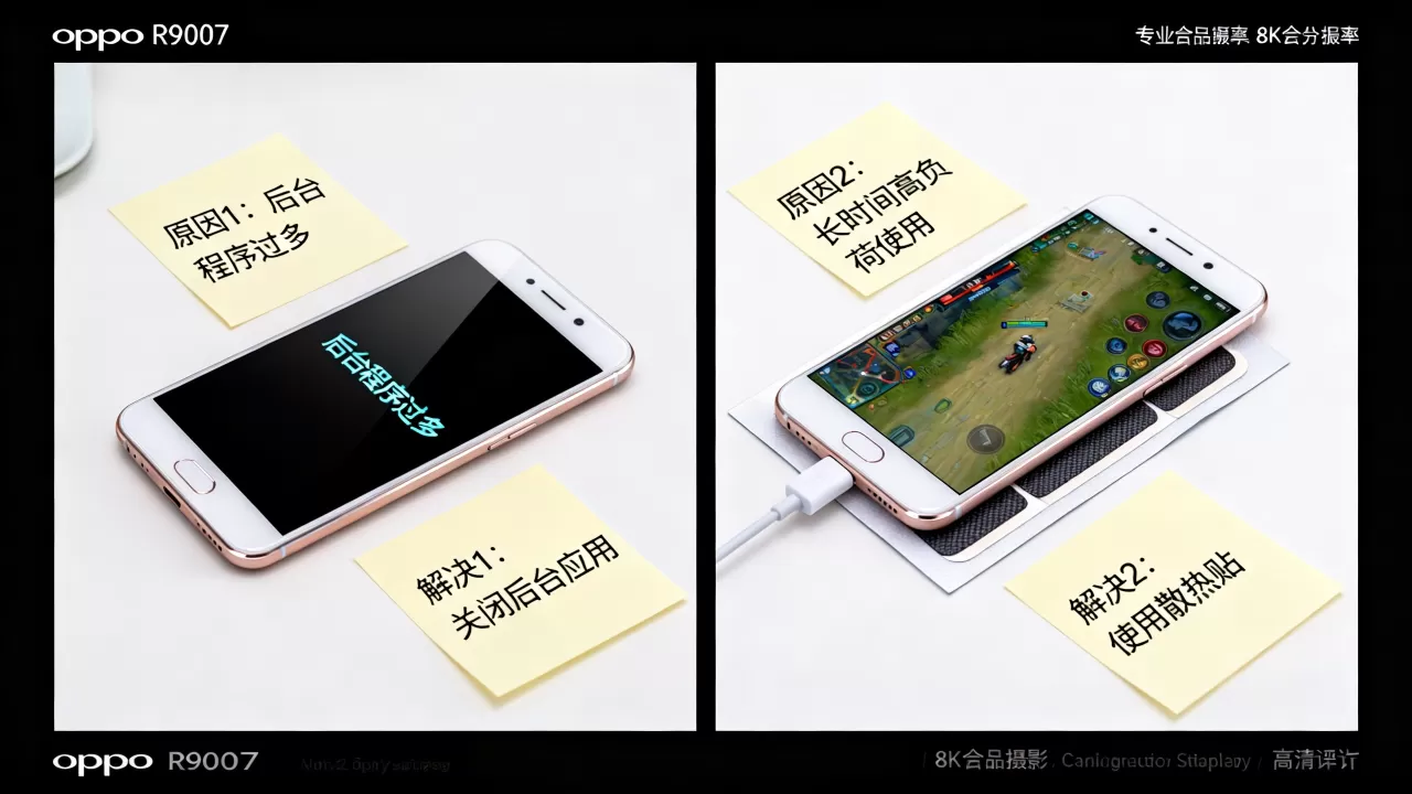 oppopR8007手机发烫是什么原因，oppopR8007手机发烫怎么办