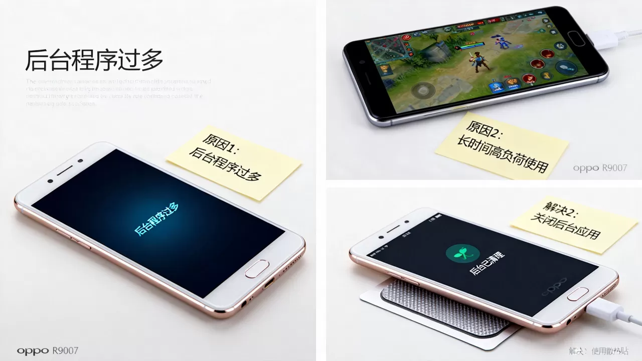 oppopR8007手机发烫是什么原因，oppopR8007手机发烫怎么办