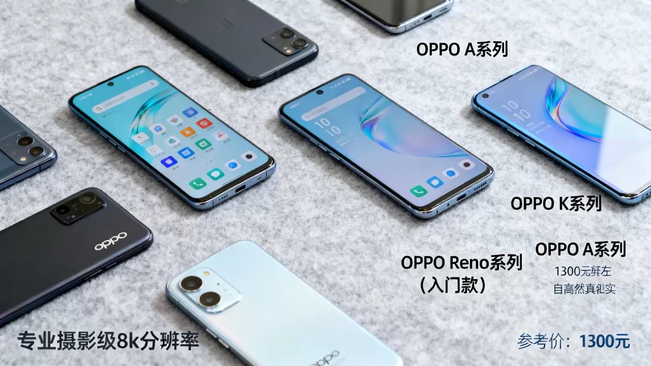 oppo都有什么型号手机在1300元 oppo都有什么型号手机在1300元