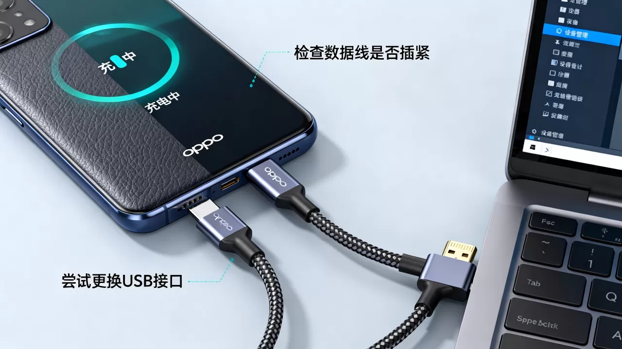 为什么oppo手机连不上电脑,oppo手机连接电脑没反应 为什么oppo手机连不上电脑,oppo手机连接电脑没反应