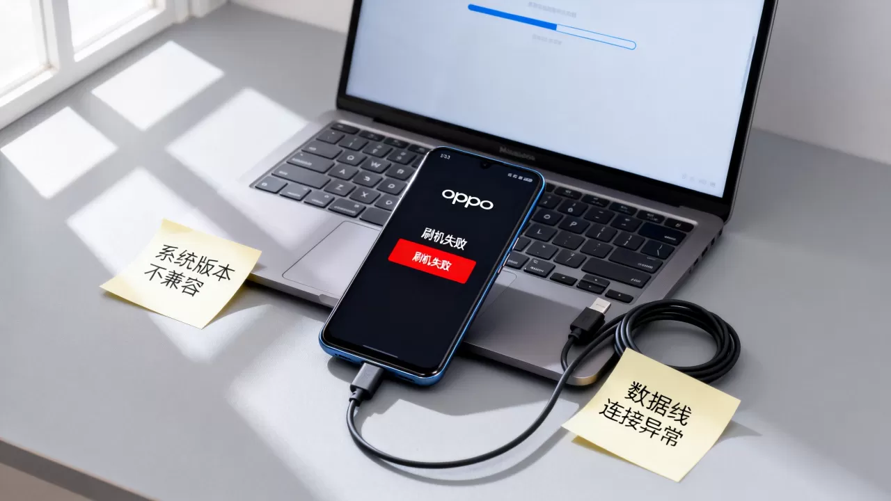 为什么oppo刷机失败怎么回事啊 为什么oppo刷机失败怎么回事啊