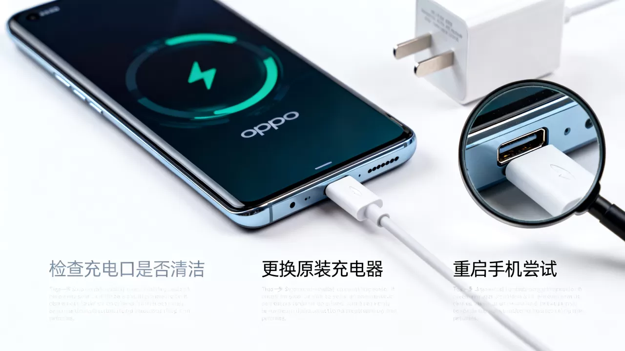 oppo为什么不显示闪充，oppo手机闪充图标不显示解决办法
