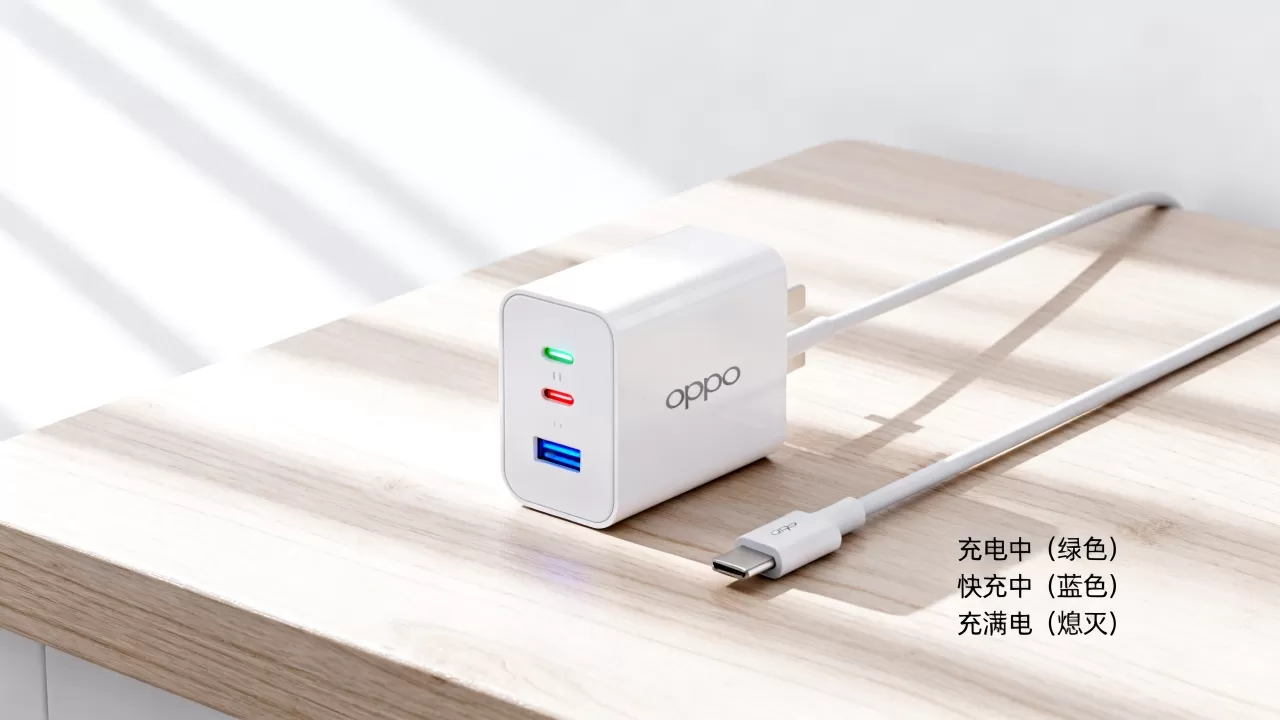 oppo充电是什么颜色的,oppo充电器指示灯颜色含义 oppo充电是什么颜色的,oppo充电器指示灯颜色含义