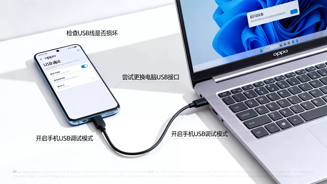 oppousb为什么不能开,oppo手机usb接口无法连接电脑怎么办 oppousb为什么不能开,oppo手机usb接口无法连接电脑怎么办