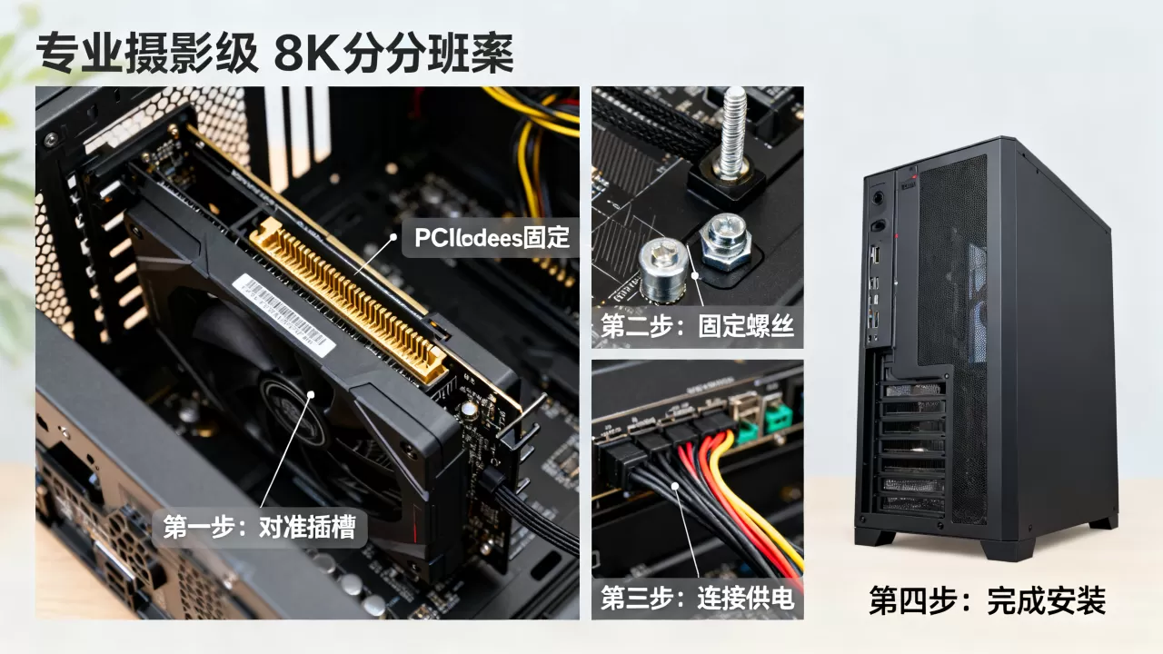 台式机显卡怎么安装?显卡安装教程详解 台式机显卡怎么安装?显卡安装教程详解