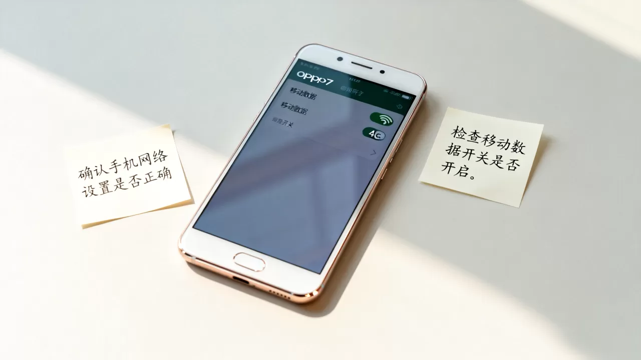 OPPOR7为什么开流量不显示,手机移动数据无法上网怎么办 OPPOR7为什么开流量不显示,手机移动数据无法上网怎么办