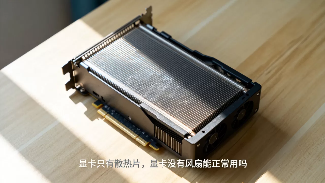 显卡只有散热片,显卡没有风扇能正常用吗 显卡只有散热片,显卡没有风扇能正常用吗