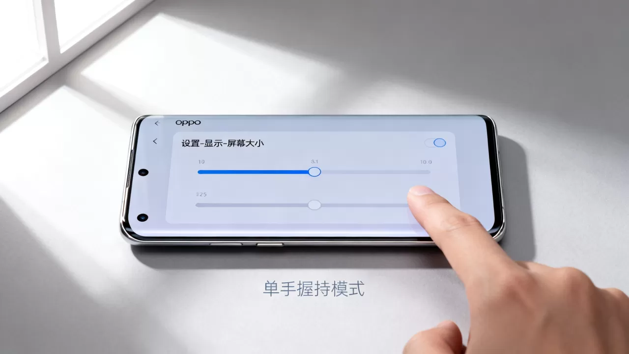 oppo变小屏幕什么用，手机屏幕变小了怎么调