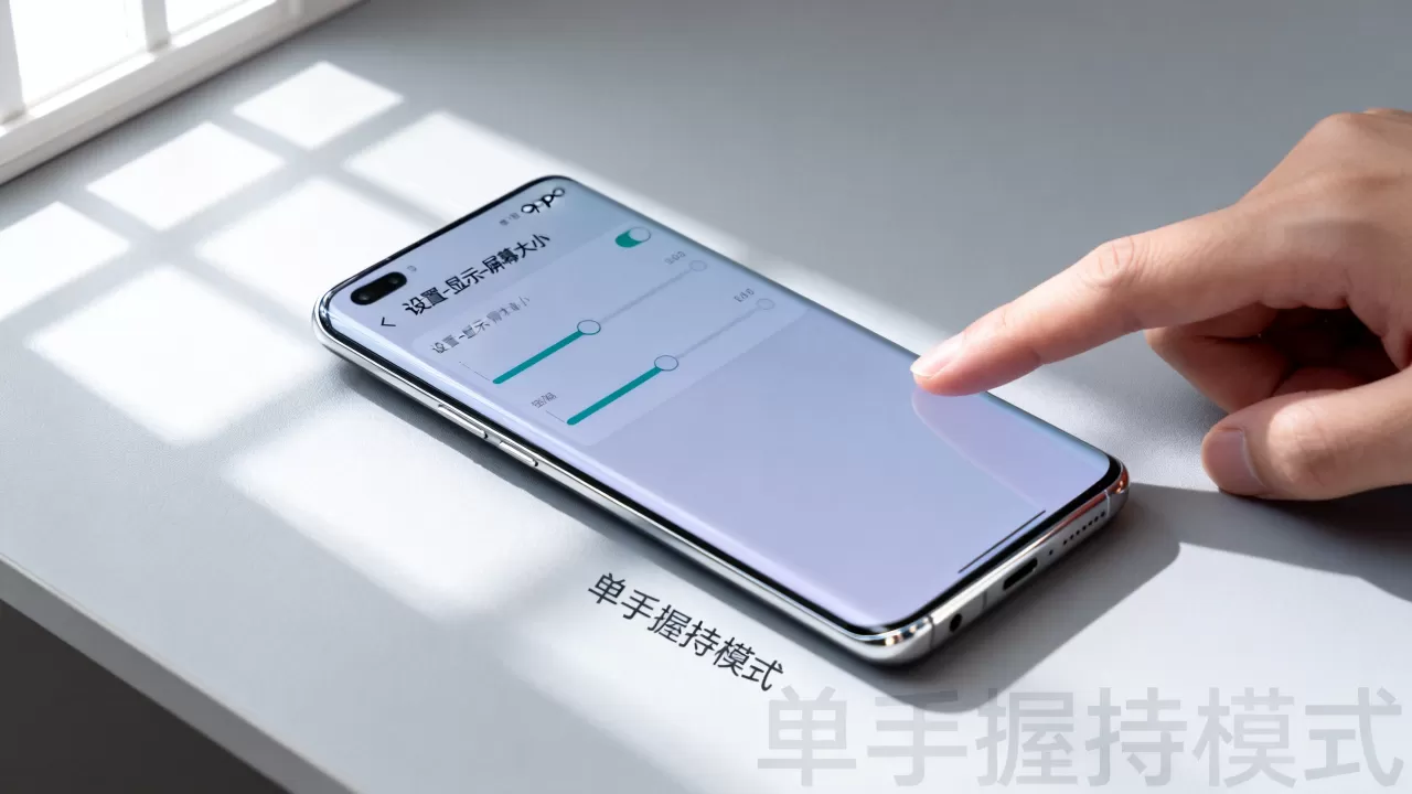 oppo变小屏幕什么用，手机屏幕变小了怎么调