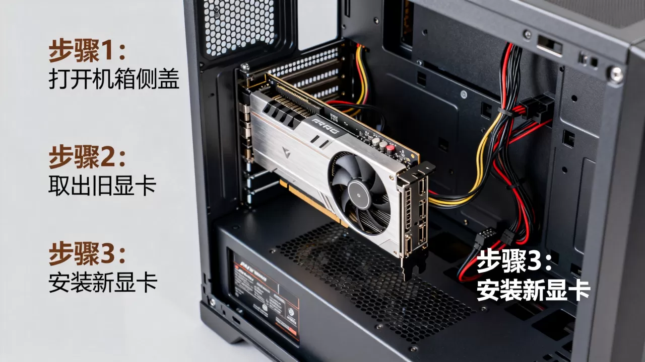 台式电脑怎么加显卡,电脑升级显卡步骤 台式电脑怎么加显卡,电脑升级显卡步骤