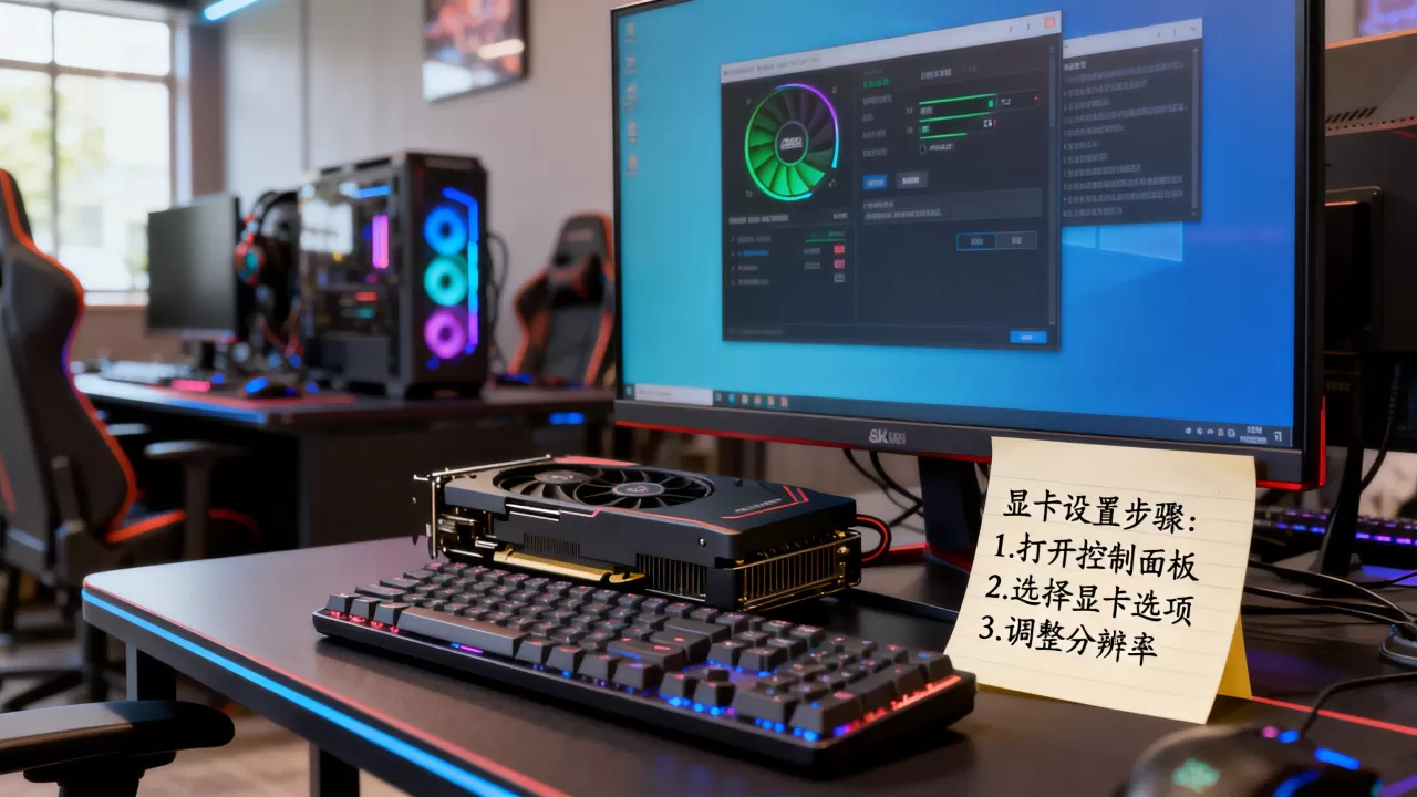 网吧显卡设置怎么调，网吧显卡设置