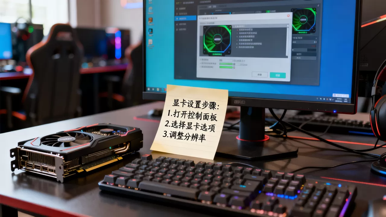 网吧显卡设置怎么调，网吧显卡设置