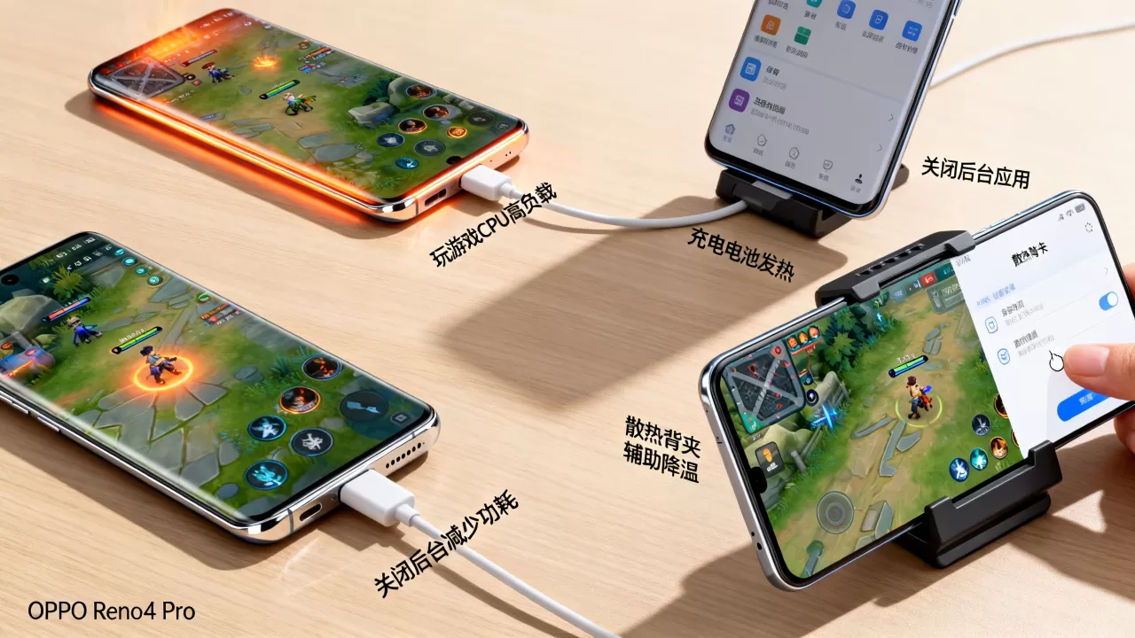 opporeno4pro为什么会烫得快，手机发热严重怎么办