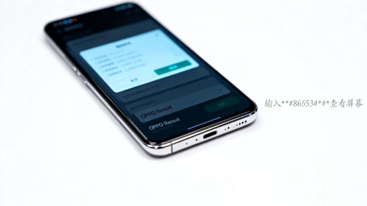 opporeno4输入什么查看屏幕，OPPO Reno4屏幕测试代码