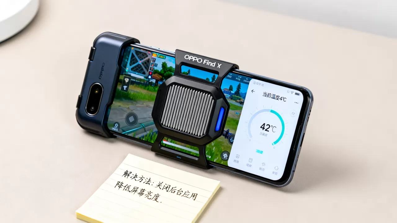 OPPO Find X玩游戏为什么这么烫？手机发热严重怎么解决