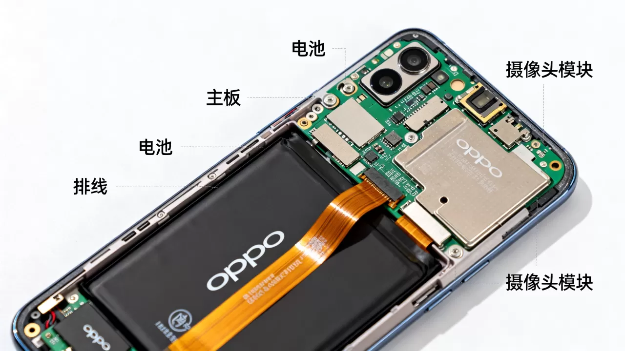 oppo手机结构是什么样的,oppo手机内部构造详解 oppo手机结构是什么样的,oppo手机内部构造详解