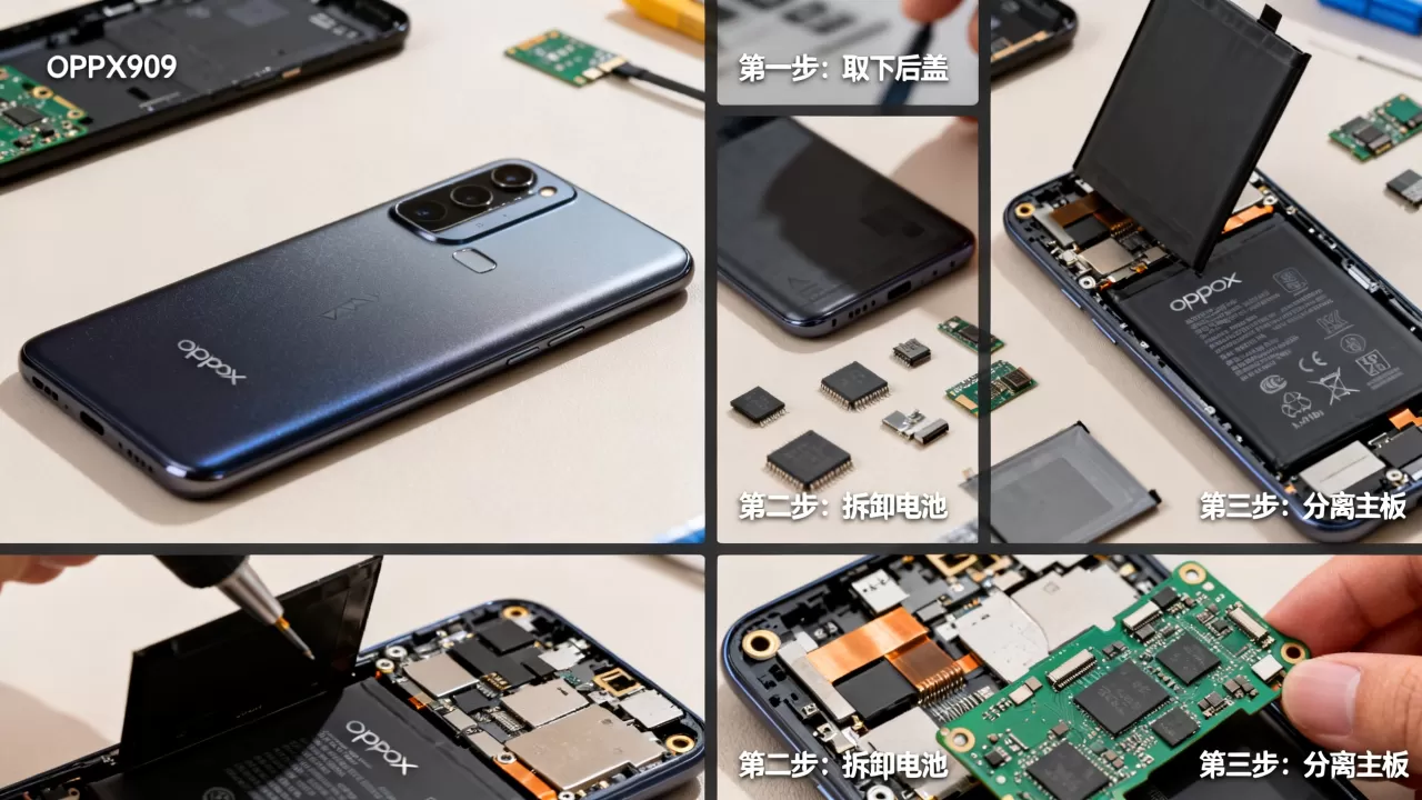 oppox909怎么拆机,oppox909拆机教程 oppox909怎么拆机,oppox909拆机教程