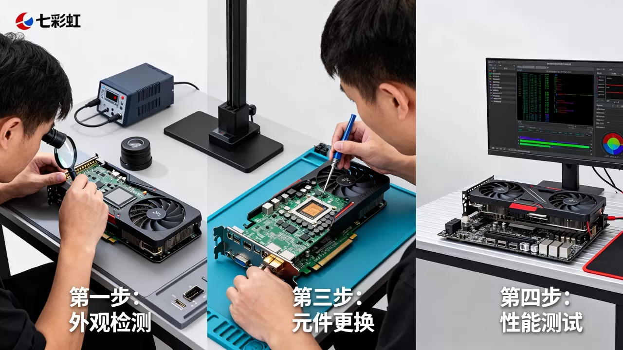 七彩虹显卡返修,七彩虹显卡返修流程 七彩虹显卡返修,七彩虹显卡返修流程