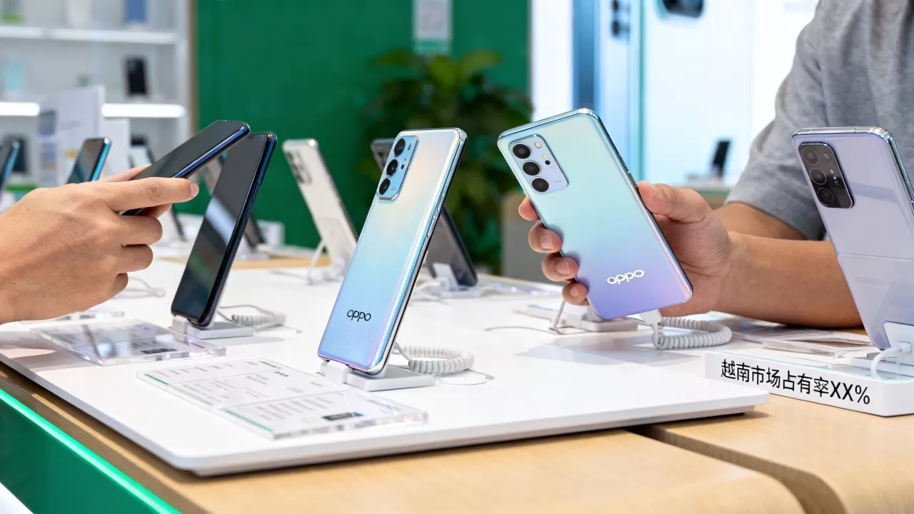 为什么越南都用oppo，越南手机市场品牌占有率