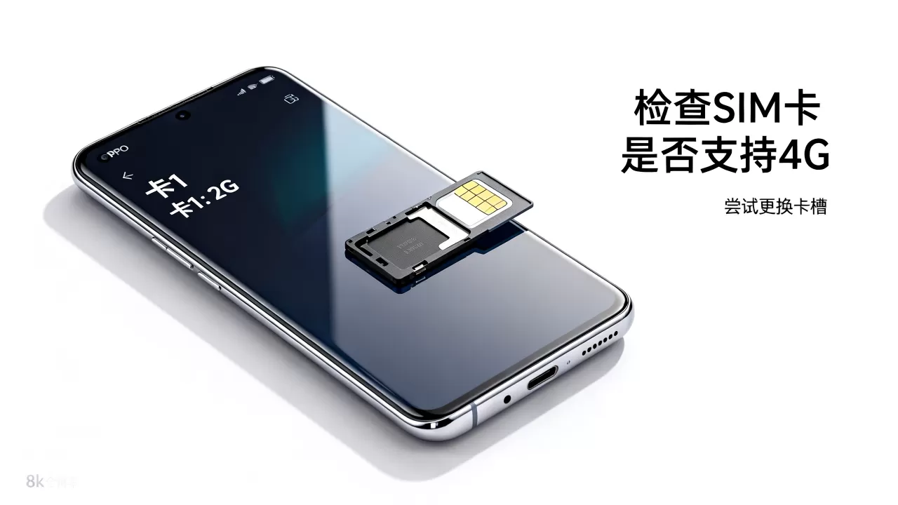 为什么oppo卡1是2g,oppo手机卡1只能2g怎么办 为什么oppo卡1是2g,oppo手机卡1只能2g怎么办